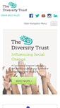 Mobile Screenshot of diversitytrust.org.uk